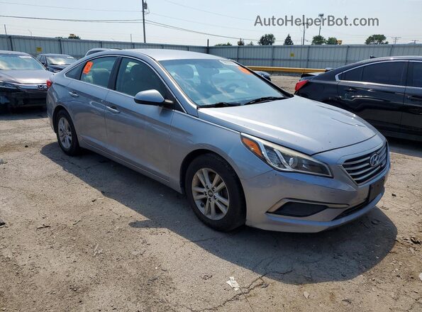 5NPE24AF0GH321009 2016 HYUNDAI SONATA Gray Առջևի աջ