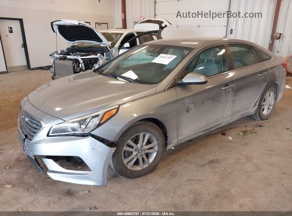 5NPE24AF0GH361753 2016 HYUNDAI SONATA Silver Передня ліва чверть