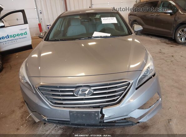 5NPE24AF0GH361753 2016 HYUNDAI SONATA Silver Вид щитка приладів