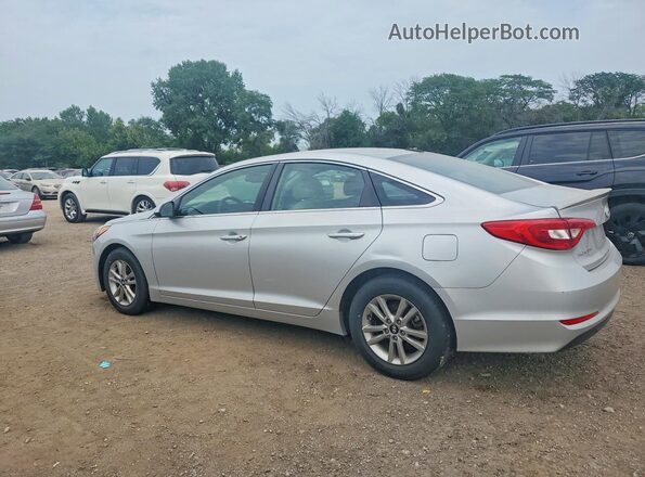 5NPE24AF0GH362868 2016 HYUNDAI SONATA Silver Tył lewy