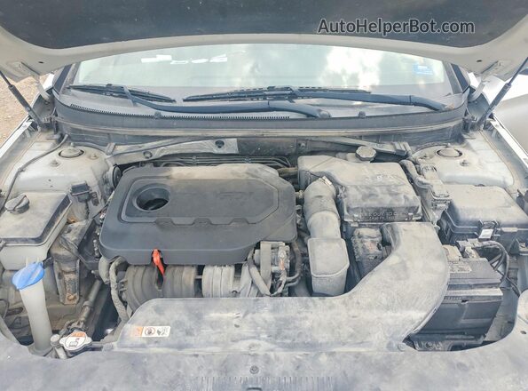 5NPE24AF0GH362868 2016 HYUNDAI SONATA Silver Widok wnętrza z tyłu