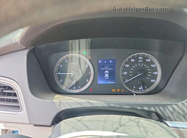 5NPE24AF0GH373370 2016 HYUNDAI SONATA White Սարքավորումների վահանակի տեսք