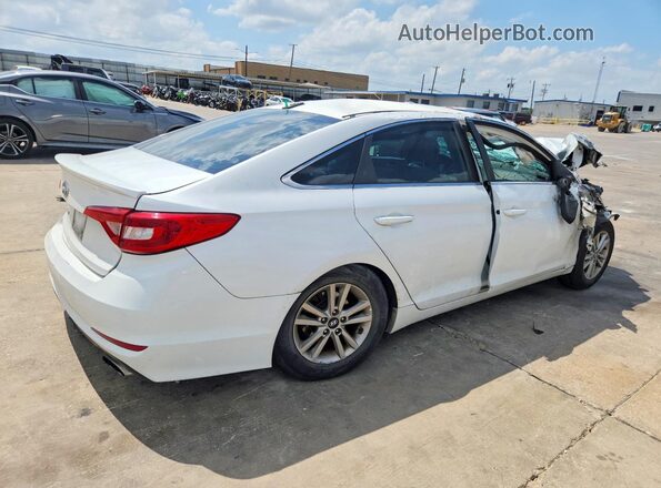 5NPE24AF0GH373370 2016 HYUNDAI SONATA White Հետևի աջ