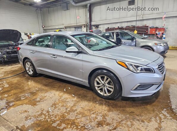 5NPE24AF0GH383350 2016 HYUNDAI SONATA Silver Առջևի աջ