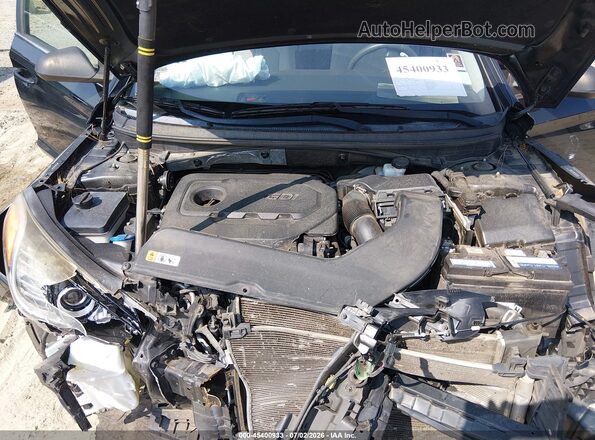 5NPE24AF0GH411048 2016 HYUNDAI SONATA Black Հետևի տեսք