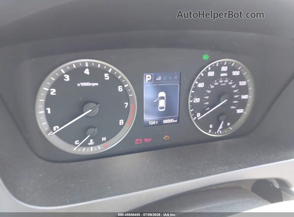 5NPE24AF0HH474216 2017 HYUNDAI SONATA Brown Vista de los asientos traseros