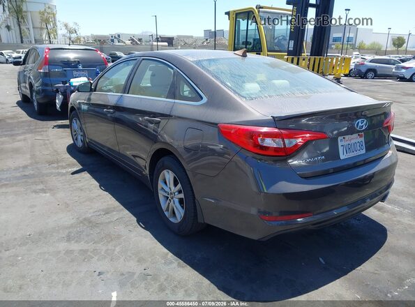 5NPE24AF0HH474216 2017 HYUNDAI SONATA Brown Trasero izquierdo
