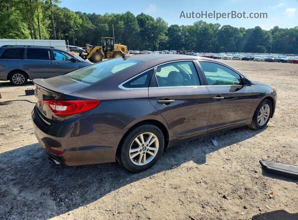 5NPE24AF0HH499407 2017 HYUNDAI SONATA Charcoal Задня права чверть