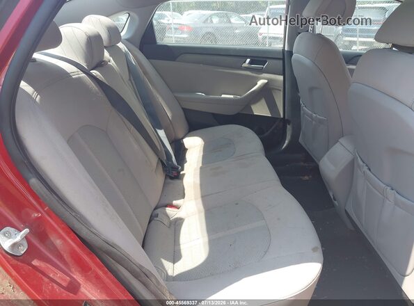 5NPE24AF0HH506162 2017 HYUNDAI SONATA Red Widok naklejki z numerem VIN