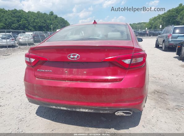 5NPE24AF0HH506162 2017 HYUNDAI SONATA Red 
