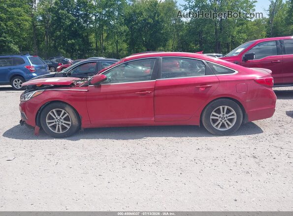 5NPE24AF0HH506162 2017 HYUNDAI SONATA Red Widok wnętrza 360 stopni