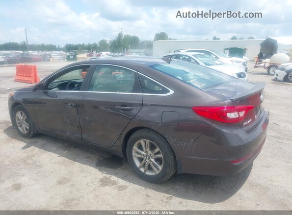 5NPE24AF0HH510325 2017 HYUNDAI SONATA Gray Դիմացի տեսք