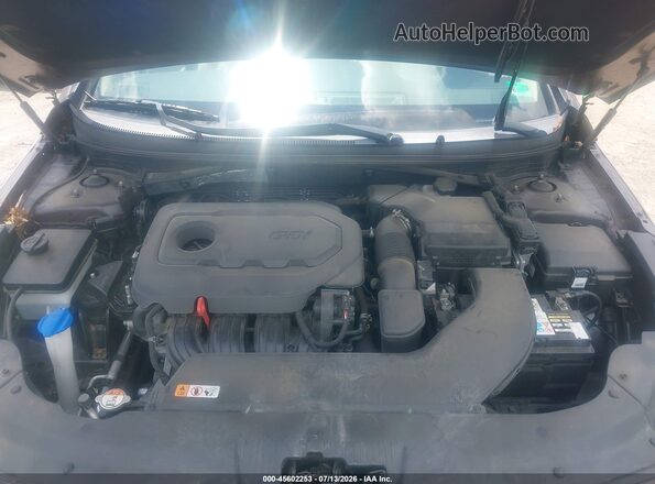 5NPE24AF0HH510325 2017 HYUNDAI SONATA Gray Հետևի տեսք