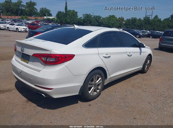 5NPE24AF0HH514097 2017 HYUNDAI SONATA White Rear right