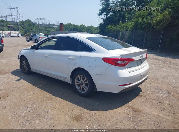 5NPE24AF0HH514097 2017 HYUNDAI SONATA White Rear left