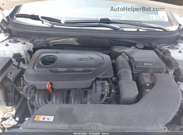 5NPE24AF0HH514097 2017 HYUNDAI SONATA White Rear view