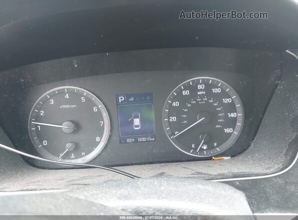 5NPE24AF0HH517985 2017 HYUNDAI SONATA Black Հետևի նստատեղերի տեսք
