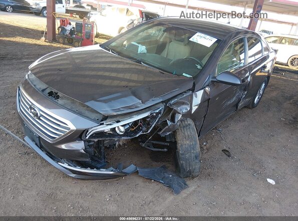 5NPE24AF0HH538190 2017 HYUNDAI SONATA Brown Przód lewy