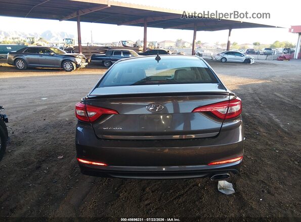 5NPE24AF0HH538190 2017 HYUNDAI SONATA Brown 