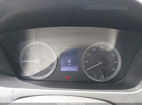 5NPE24AF0HH540151 2017 HYUNDAI SONATA Белый Вид задних сидений