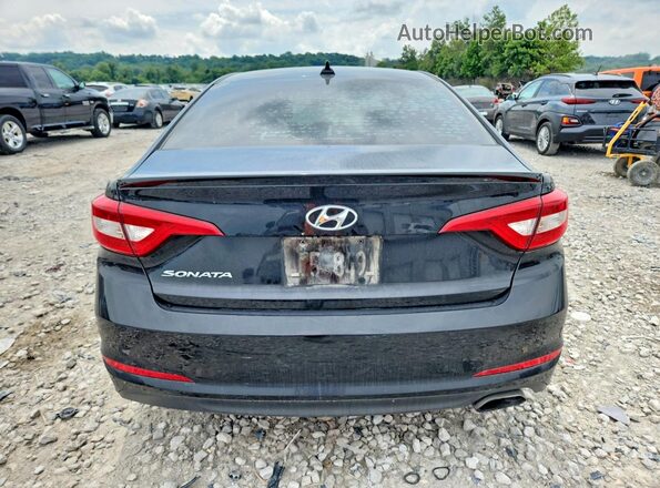 5NPE24AF0HH550937 2017 HYUNDAI SONATA Black Vista trasera