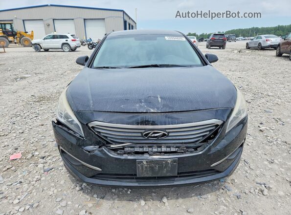 5NPE24AF0HH550937 2017 HYUNDAI SONATA Black Vista frontal