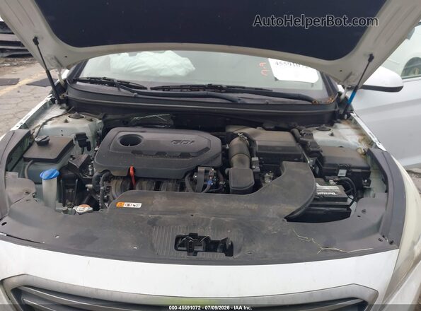 5NPE24AF0HH553773 2017 HYUNDAI SONATA White უკანა ხედი