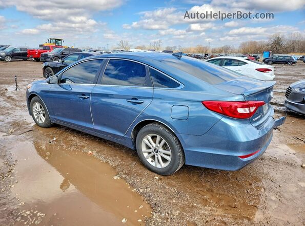 5NPE24AF0HH568337 2017 HYUNDAI SONATA Blue Հետևի ձախ