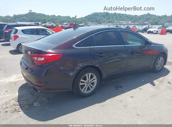 5NPE24AF0HH570511 2017 HYUNDAI SONATA Black Rear right