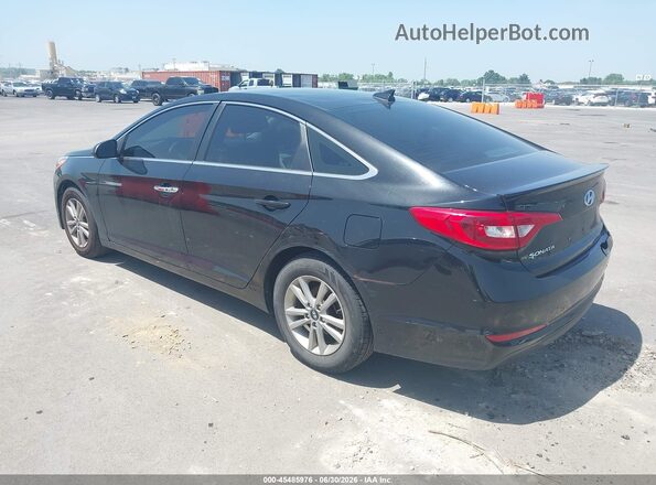 5NPE24AF0HH570511 2017 HYUNDAI SONATA Black Rear left