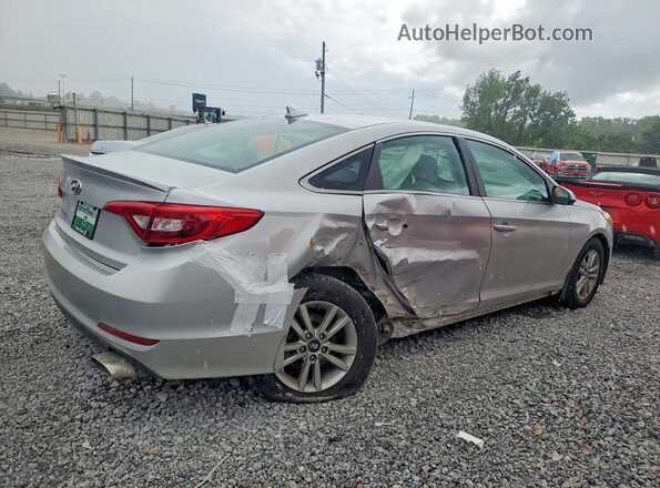 5NPE24AF0HH589494 2017 HYUNDAI SONATA Silver უკანა მარჯვენა