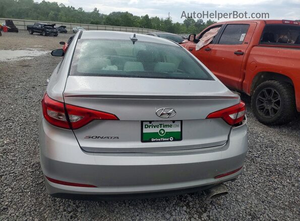 5NPE24AF0HH589494 2017 HYUNDAI SONATA Silver უკანა ხედი