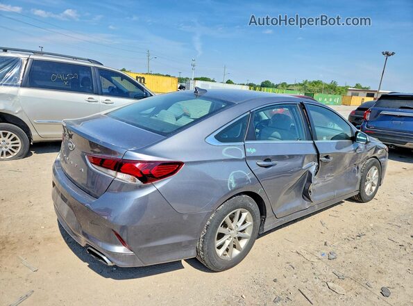 5NPE24AF0JH650610 2018 HYUNDAI SONATA Gray Հետևի աջ