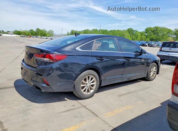5NPE24AF0KH742656 2019 HYUNDAI SONATA Black Rear right