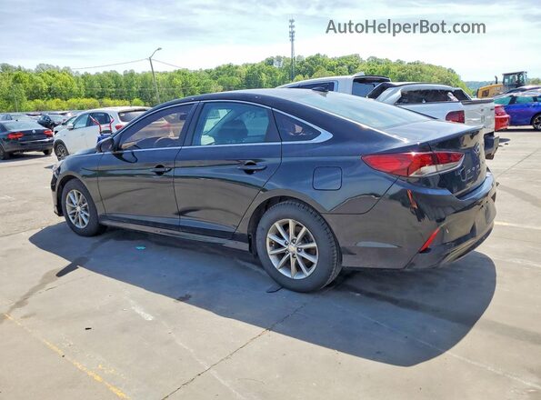 5NPE24AF0KH742656 2019 HYUNDAI SONATA Black Rear left