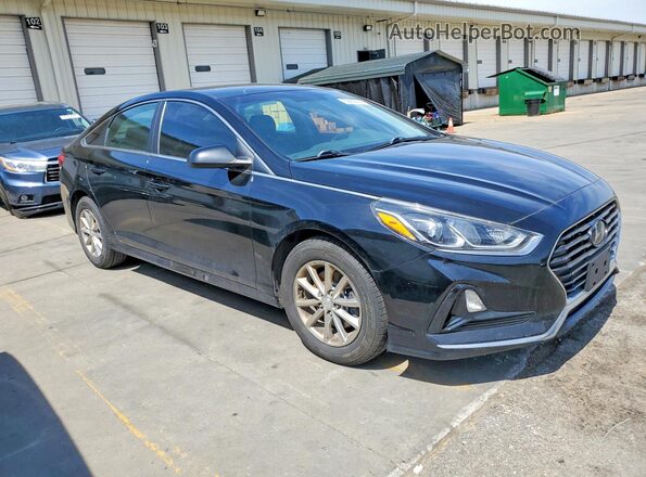 5NPE24AF0KH742656 2019 HYUNDAI SONATA Black Front right