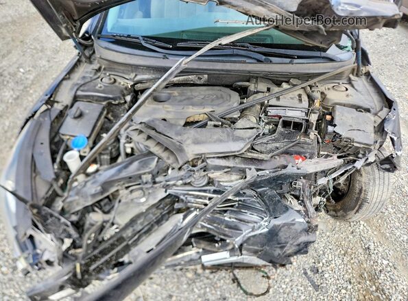 5NPE24AF0KH755679 2019 HYUNDAI SONATA Black უკანა სალონის ხედი