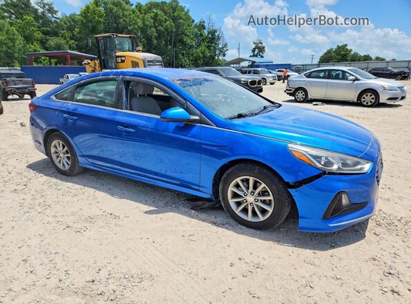 5NPE24AF0KH769792 2019 HYUNDAI SONATA Blue წინა მარჯვენა