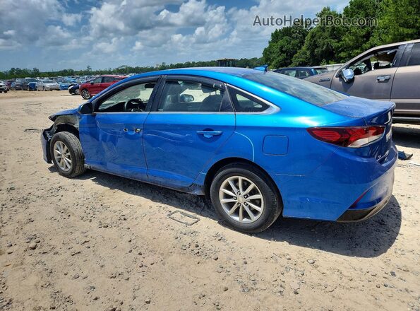 5NPE24AF0KH769792 2019 HYUNDAI SONATA Blue უკანა მარცხენა