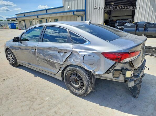 5NPE24AF0KH775401 2019 HYUNDAI SONATA Silver Հետևի ձախ