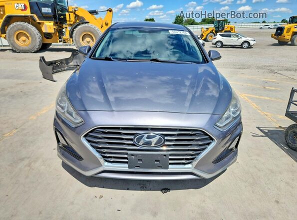 5NPE24AF0KH775401 2019 HYUNDAI SONATA Silver Դիմացի տեսք