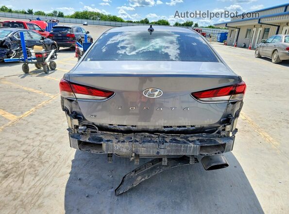 5NPE24AF0KH775401 2019 HYUNDAI SONATA Silver Հետևի տեսք