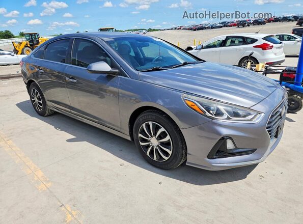 5NPE24AF0KH775401 2019 HYUNDAI SONATA Silver Առջևի աջ