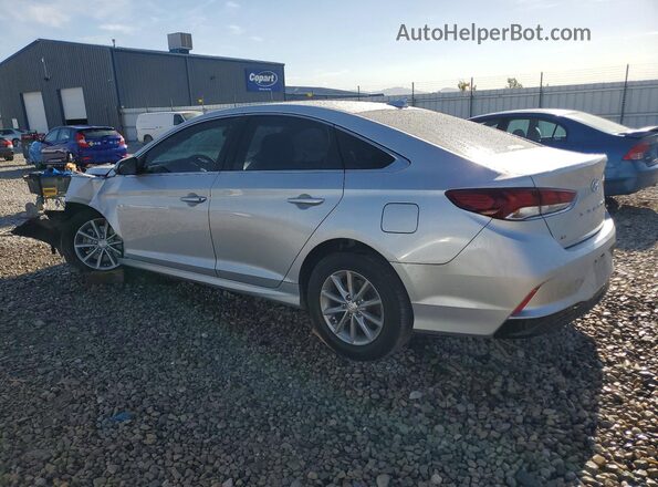 5NPE24AF0KH800605 2019 HYUNDAI SONATA Silver Rear left