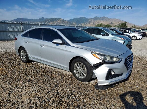 5NPE24AF0KH800605 2019 HYUNDAI SONATA Silver Front right