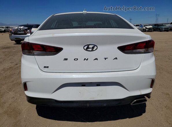 5NPE24AF0KH810390 2019 HYUNDAI SONATA White Հետևի տեսք