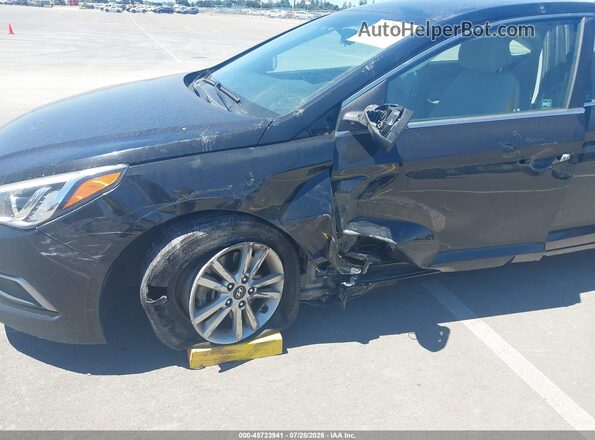 5NPE24AF1GH267879 2016 HYUNDAI SONATA Dark Blue წინა ხედი