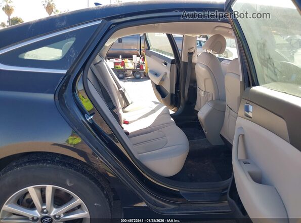 5NPE24AF1GH267879 2016 HYUNDAI SONATA Dark Blue VIN კოდის სტიკერის ხედი