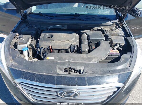 5NPE24AF1GH267879 2016 HYUNDAI SONATA Dark Blue უკანა ხედი