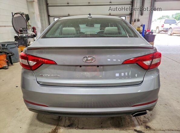 5NPE24AF1GH283032 2016 HYUNDAI SONATA Silver უკანა ხედი